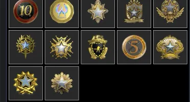 Conta Cs2 - 12 Medalhas