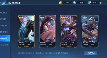 CONTA DE HEROES EVOLVED