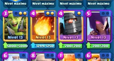 Conta nível 14 3 campeoes desbloqueados 14 cartas lvl max
