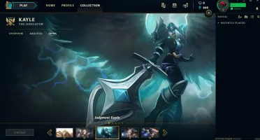 Conta De League Of Legends Kayle Juiza Season 1 NA Server
