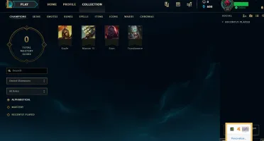 Conta De League Of Legends Kayle Juiza Season 1 NA Server