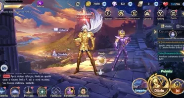 CONTA SAINT SEIYA AWAKENING, COM RANK SS