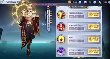 CONTA SAINT SEIYA AWAKENING, COM RANK SS