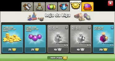 CENTRO LVL10/CONSTRUTOR LVL8 - CLASH OF CLANS +DE 16K GEMAS!