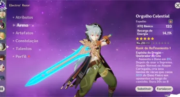 Razor + orgulho celestial AR 11