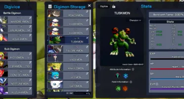 Conta DSR Digimon Super Rumble 8 Megas 2 Jogress Meta
