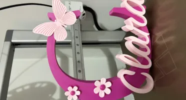 Letreiro personalizado com o nome do bebê/ crianca