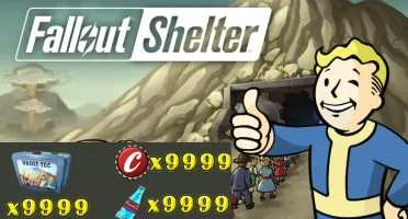 Fallout Shelter - Caps - Quantum - Boxes - Steam/Android