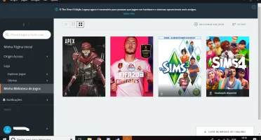 Conta origin com FIFA 20
