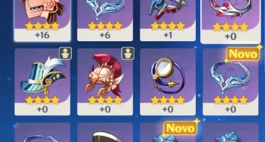 Genshin Impact - AR35 + Venti +  Benção da Lua