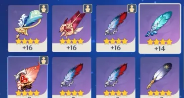 Genshin Impact - AR35 + Venti +  Benção da Lua