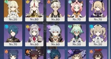 GENSHIN IMPACT - ZHONGLI, VENTI, QIQI, DILUC E KAZUHA AR-53