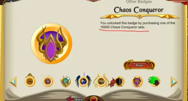 Aqw Conta Ultra Rara Com CHAOS CONQUEROR E Outros Limitados!