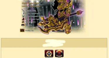 Aqw Conta Ultra Rara Com CHAOS CONQUEROR E Outros Limitados!