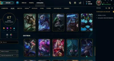 League of Legends conta com 47 Skins, ultimate