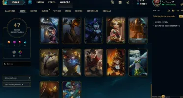 League of Legends conta com 47 Skins, ultimate
