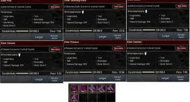 Itens loja ADM Conan Exiles server Reis Nórdicos com mod 5x