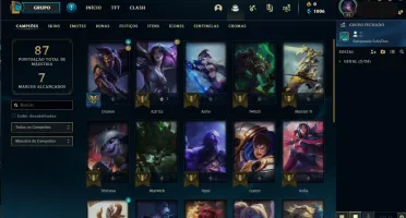 Conta level 45 League of legends - bronze 1 com mmr de ouro