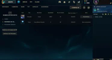 Conta level 45 League of legends - bronze 1 com mmr de ouro