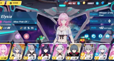 Conta do Genshin/Honkai, AR 52/Level 82, Ayaka C1 e Klee C1