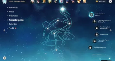 Conta do Genshin/Honkai, AR 52/Level 82, Ayaka C1 e Klee C1