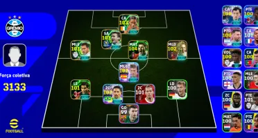 Conta de efootball PES mobile