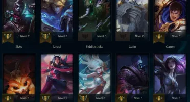 Conta LOL Mestre
