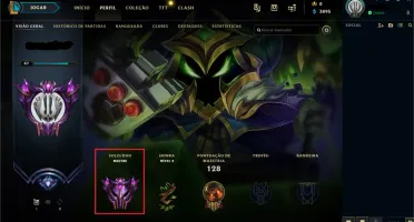 Conta LOL Mestre