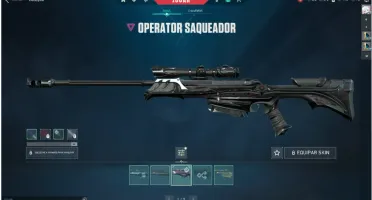 Conta Valorant - Diversas skins - Último elo Gold 3