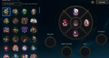 CONTA LEAGUE OF LEGENDS LVL 650/MESTRE S11 TODOS CHAMPIONS