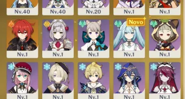 Conta Ar50 com navia C1, ayaka e raiden shogun