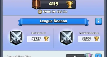 Conta de Clash Royale lvl 11