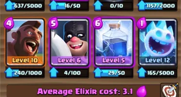 Conta de Clash Royale lvl 11