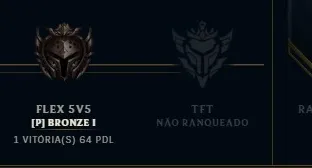 Conta LOL Diamante IV MID / ADC 53 Champions 13 Skins