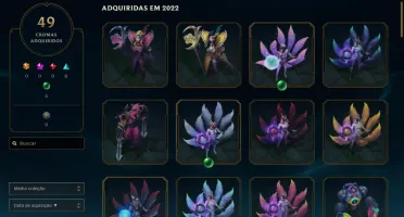 Conta LoL 615 Skins, Morgana Vitoriosa+ (e-mail trocável)