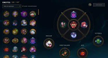 Conta LoL 615 Skins, Morgana Vitoriosa+ (e-mail trocável)