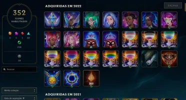 Conta LoL 615 Skins, Morgana Vitoriosa+ (e-mail trocável)