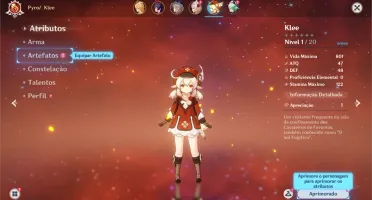 PERSONAGEM NOVA KLEE / AR7 / SEM LINKS / NA