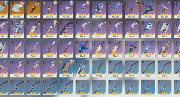 Conta Genshin Impact AR 55 com 5 estrelas + armas T5