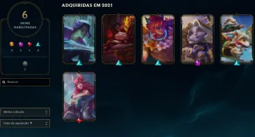 Conta LOL nível 30+ Gold IV + Wild Rift Esmeralda 1