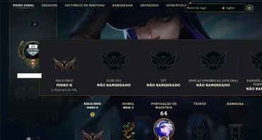 Ferro 2 com 21 Champs e 5 Skins
