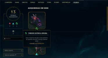 conta league of legends Gold 3