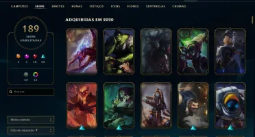 conta league of legends Gold 3