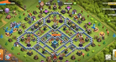 Cv 13 Clash of Clans 6 construtores