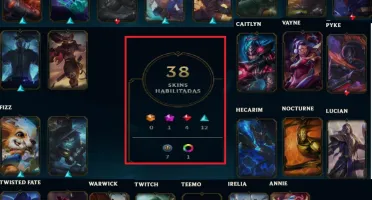 CONTA DIAMANTE 4 MUITAS SKINS đ„đ„