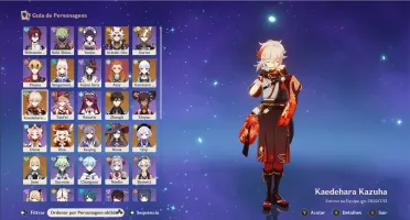 AR 56⚡ Itto c1- Ayaka - Kazuha - Kokomi - Zhongli - Klee ⚡