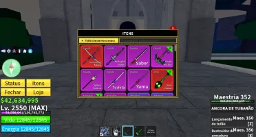 Conta Blox Fruits muito upada  💣entrega automatica 💣