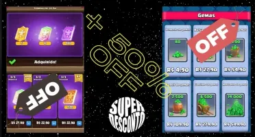 GEMAS E PASSES CLASH ROYALE GRATIS