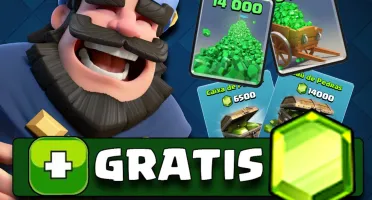 GEMAS E PASSES CLASH ROYALE GRATIS