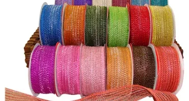 Fita de Juta 7038 Trama Aberta 38 mm - Rolo 10 Metros